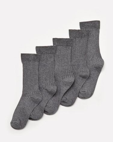 School Socks - Pack Of 5